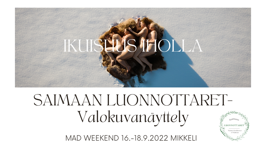 Saimaan Luonnottaret -Valokuvanäyttely InStile Mannilassa 1.-7.-14.8.2022