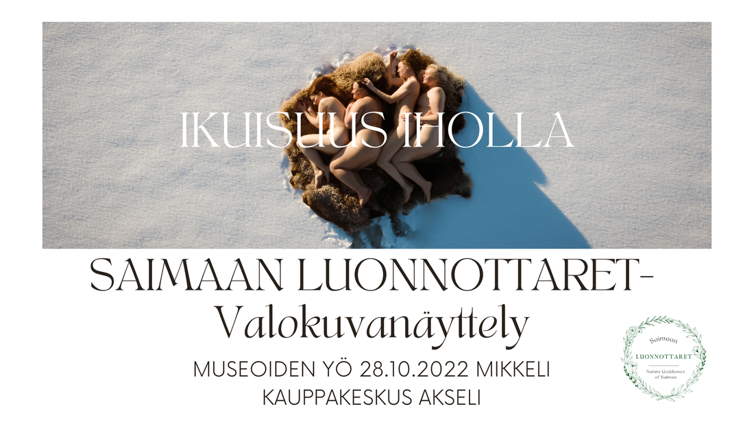 Saimaan Luonnottaret -Valokuvanäyttely InStile Mannilassa 1.-7.-14.8.2022